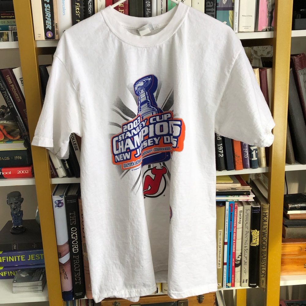 Vintage NJ Devils 2003 Tee Shirt